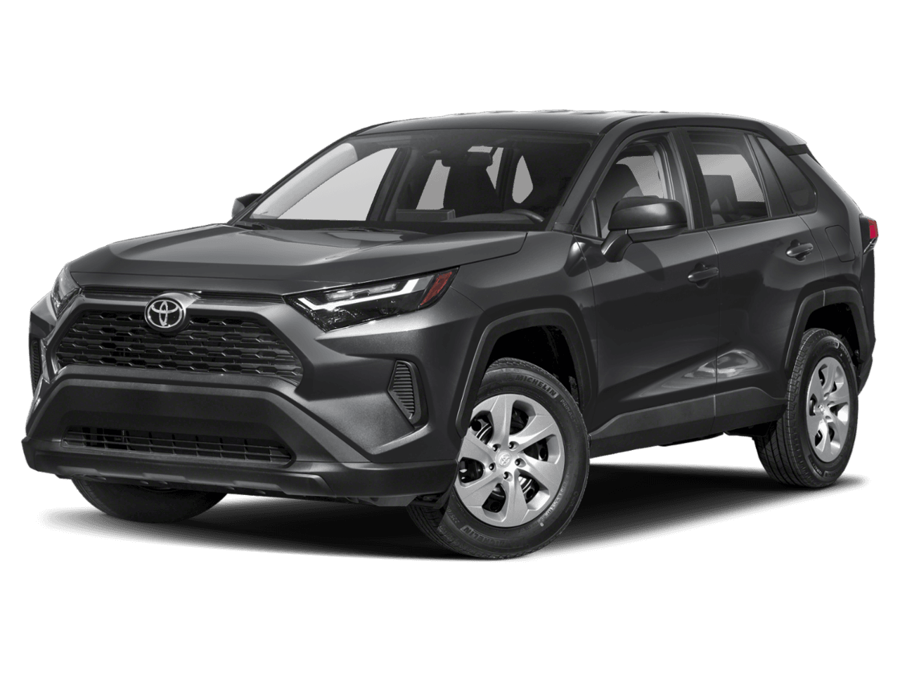 2025 Toyota RAV4 LE - Front 3/4, facing to the left