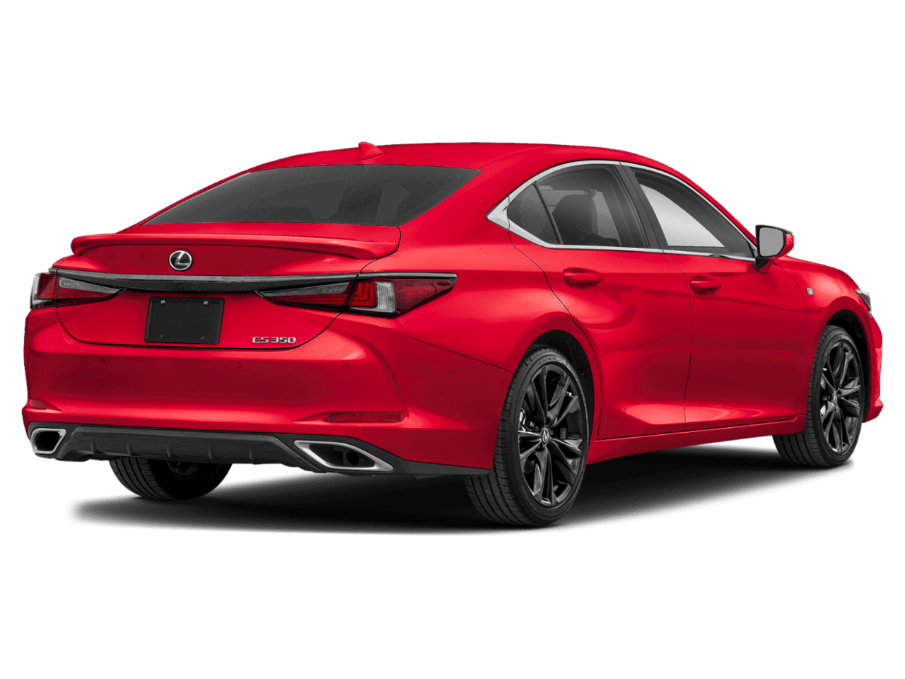 2025 Lexus ES ES 350 F SPORT Handling - Rear 3/4, facing to the right