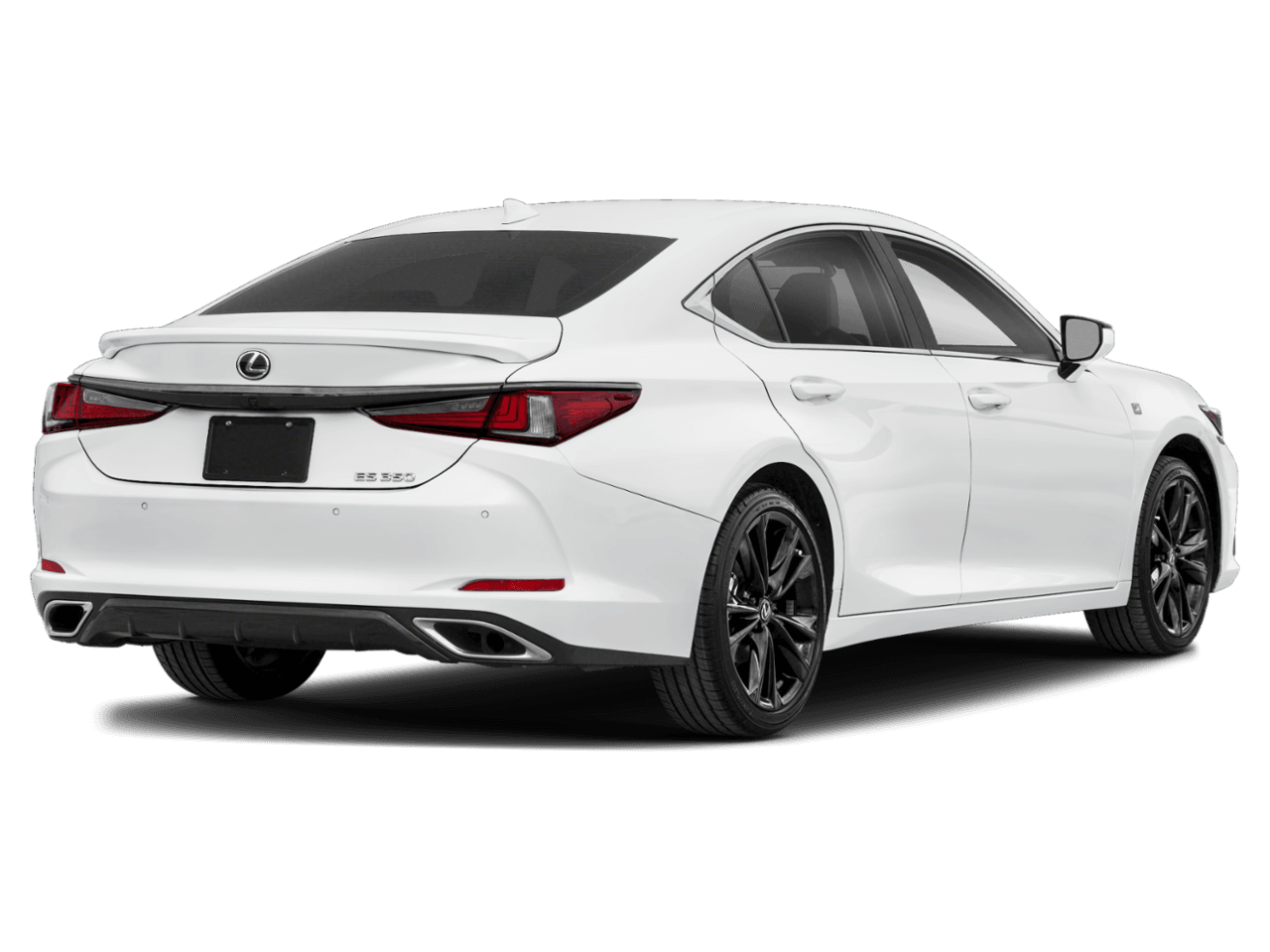 2025 Lexus ES ES 350 F SPORT Handling - Rear 3/4, facing to the right