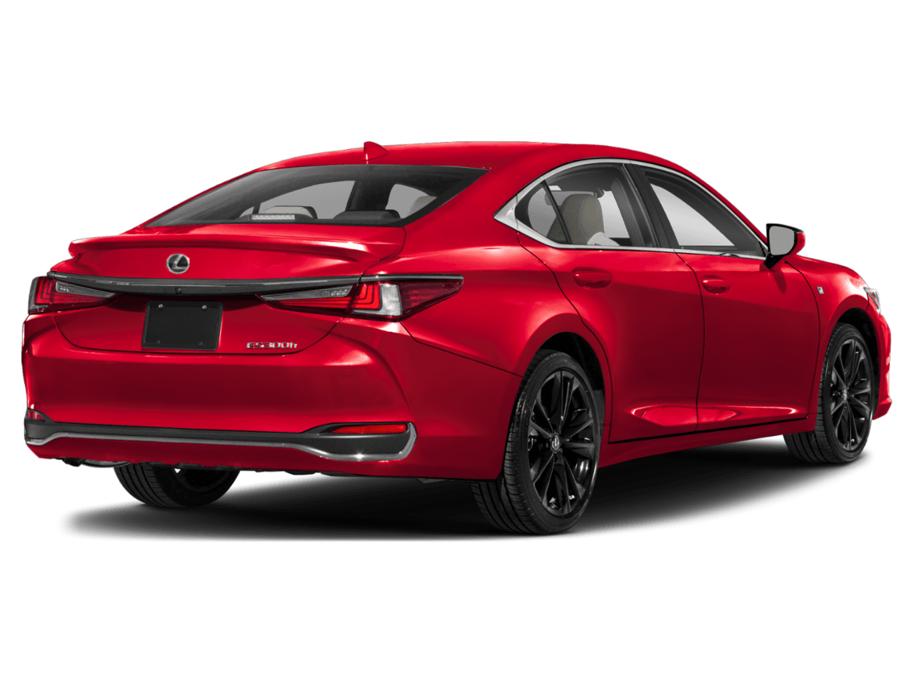 2025 Lexus ES ES 300h F SPORT Design - Rear 3/4, facing to the right