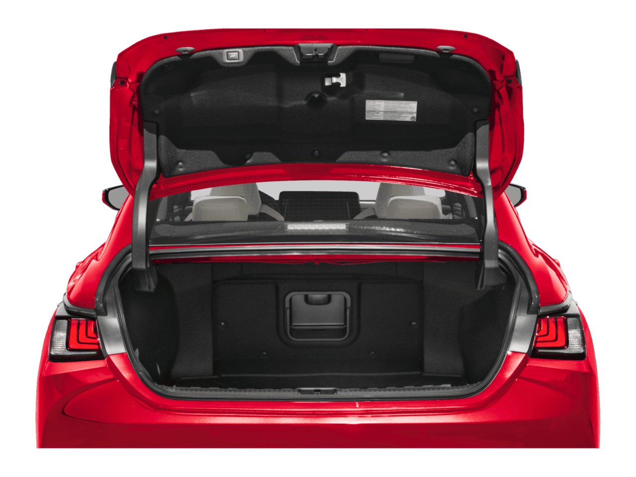 2025 Lexus ES ES 300h F SPORT Design - Interior Trunk with Hatch Open Feature