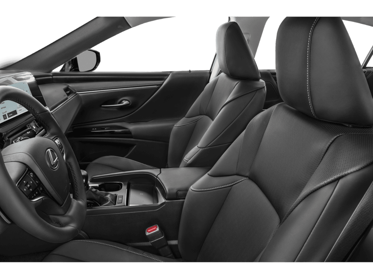 2025 Lexus ES ES 250 F SPORT Design - Interior Driver's Side with Door Open, Front Seat Feature