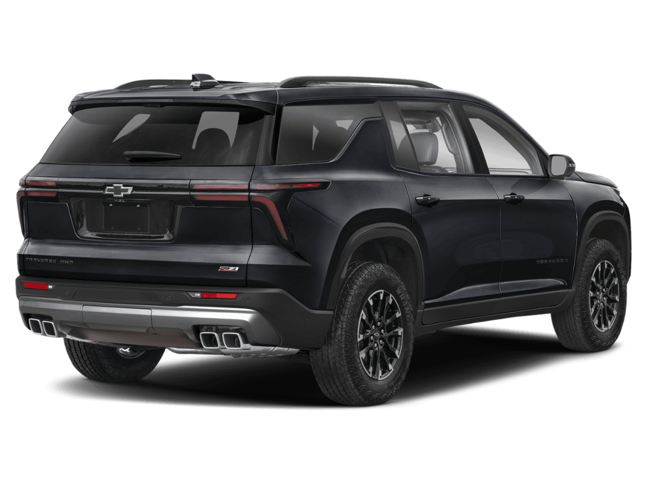 2025 Chevrolet Traverse AWD - Rear 3/4, facing to the right