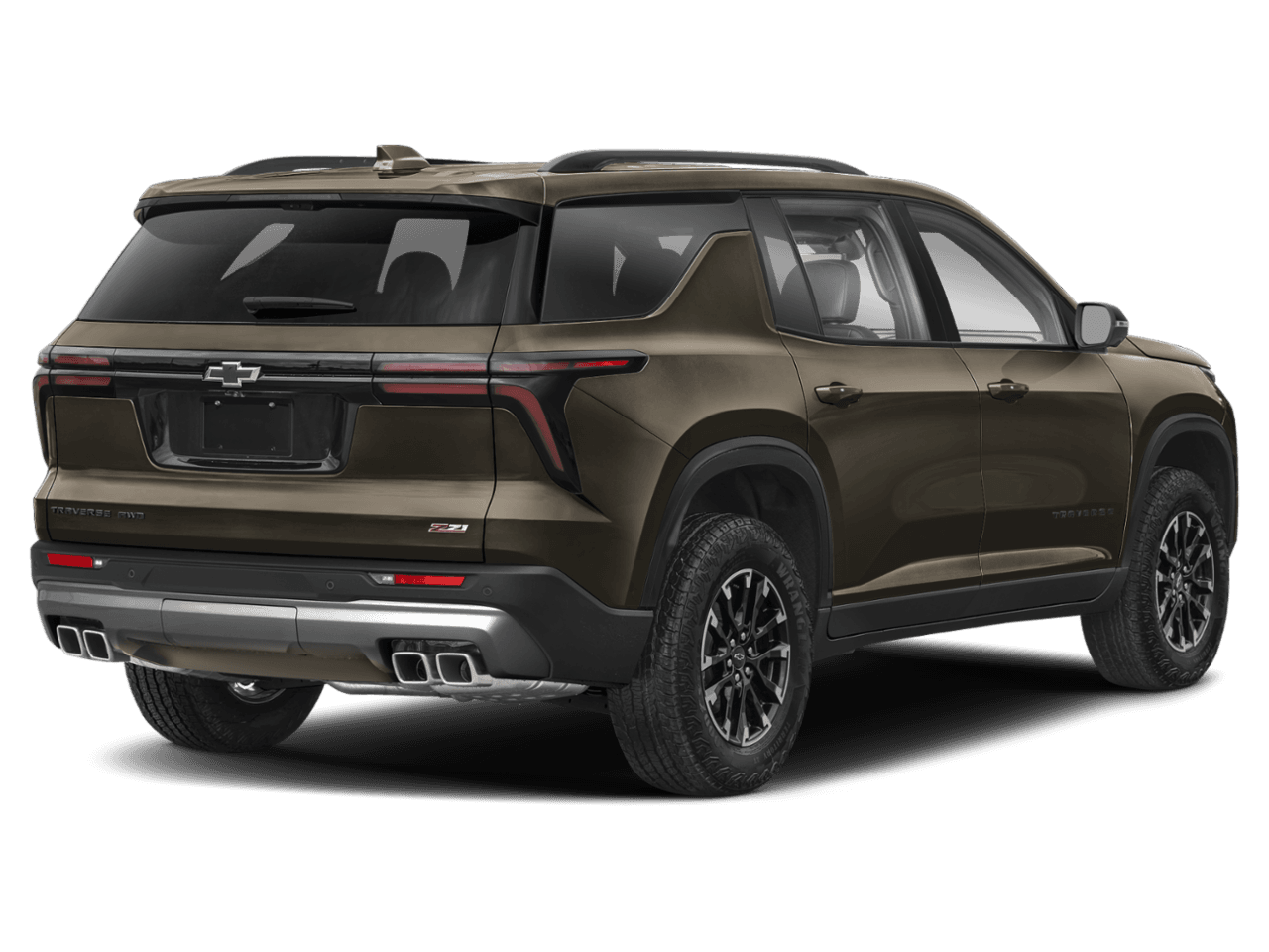 2025 Chevrolet Traverse AWD - Rear 3/4, facing to the right