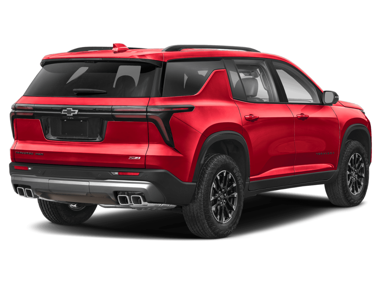 2025 Chevrolet Traverse AWD - Rear 3/4, facing to the right