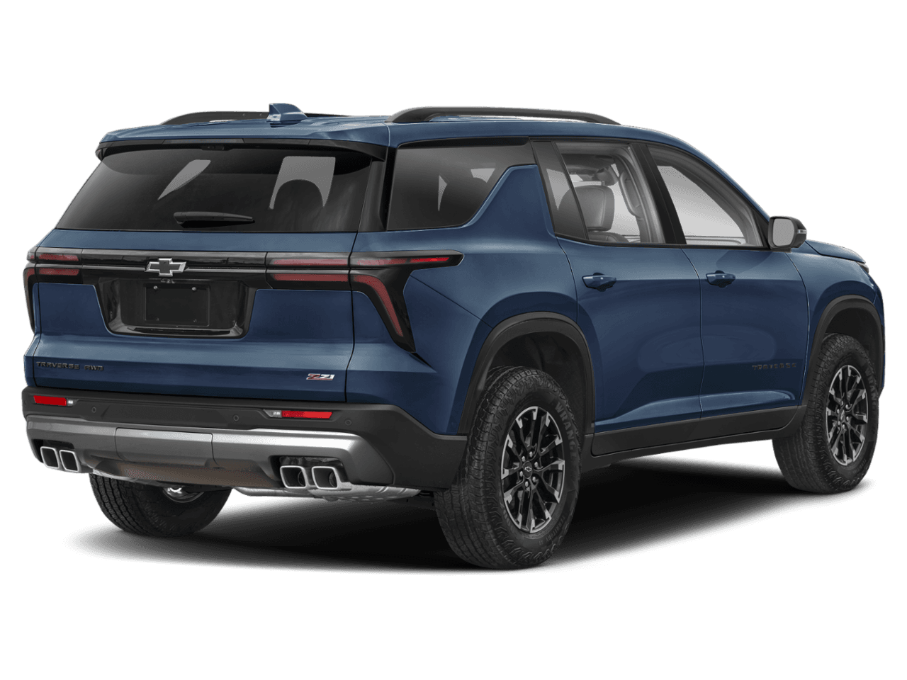 2025 Chevrolet Traverse AWD - Rear 3/4, facing to the right