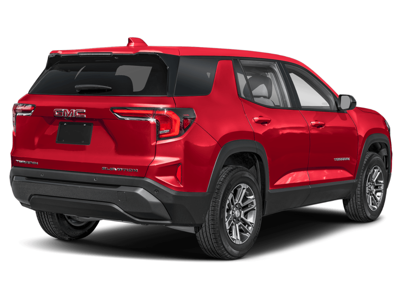 2025 GMC Terrain FWD - Rear 3/4, facing to the right