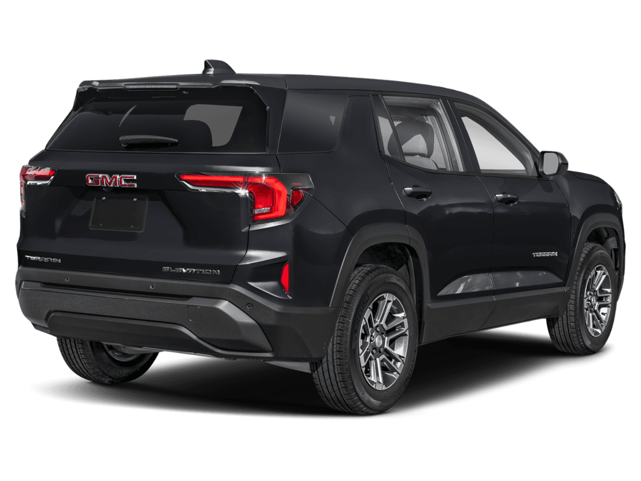 2025 GMC Terrain AWD - Rear 3/4, facing to the right