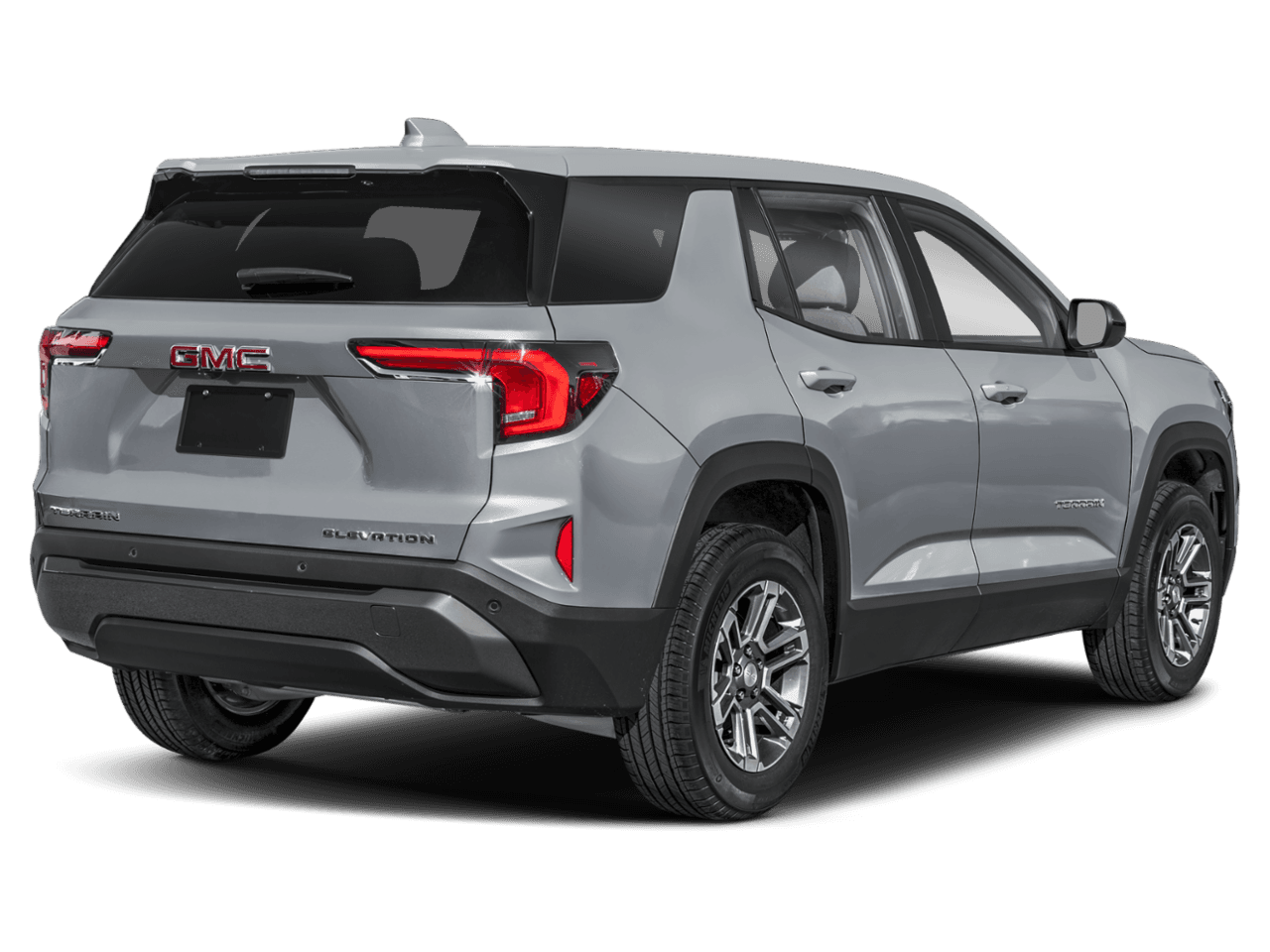 2025 GMC Terrain AWD - Rear 3/4, facing to the right