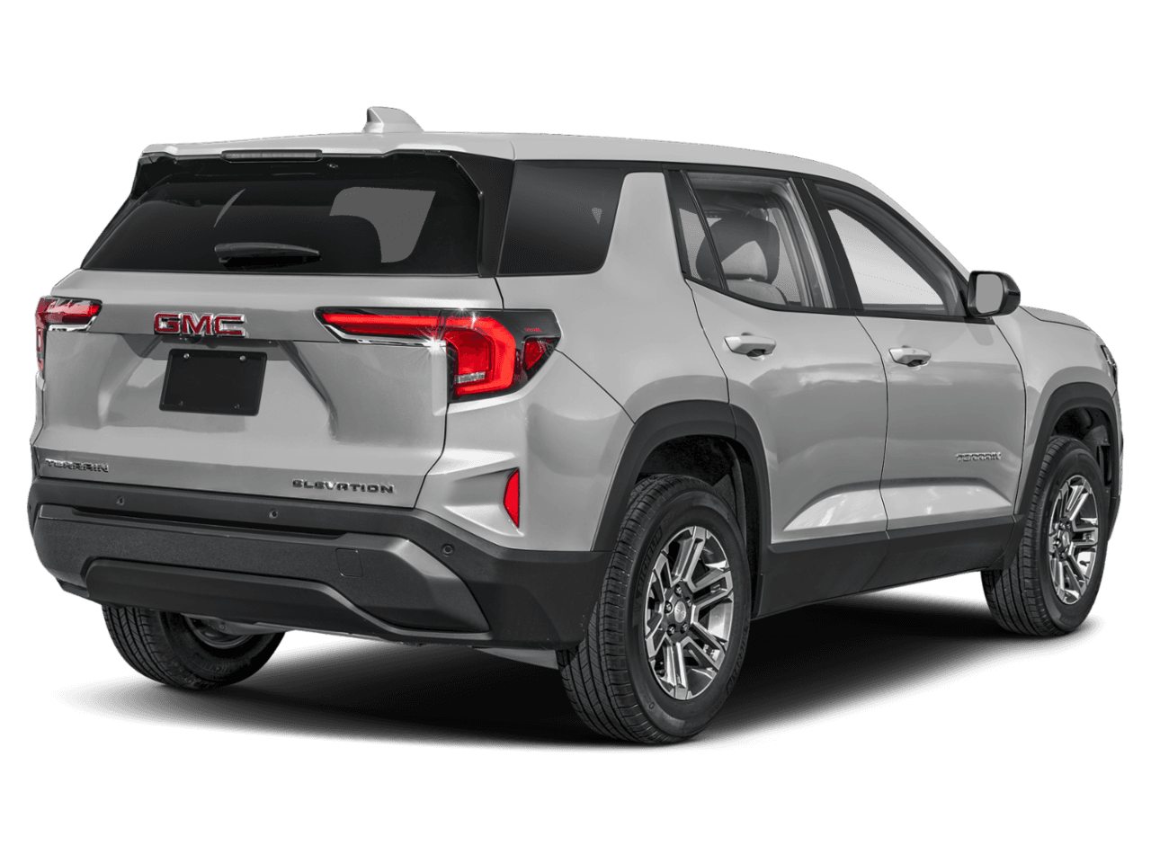 2025 GMC Terrain AWD - Rear 3/4, facing to the right