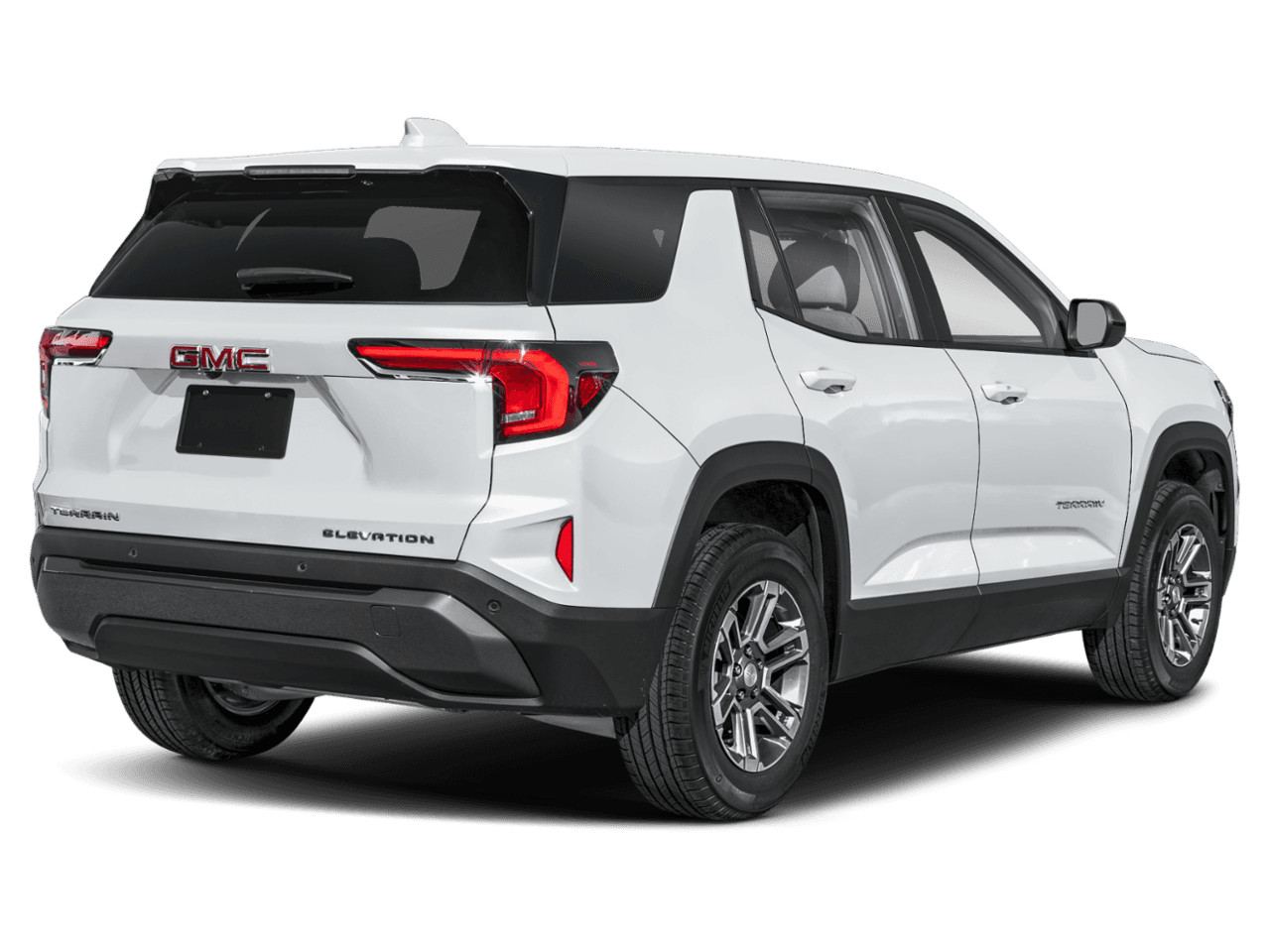 2025 GMC Terrain AWD - Rear 3/4, facing to the right