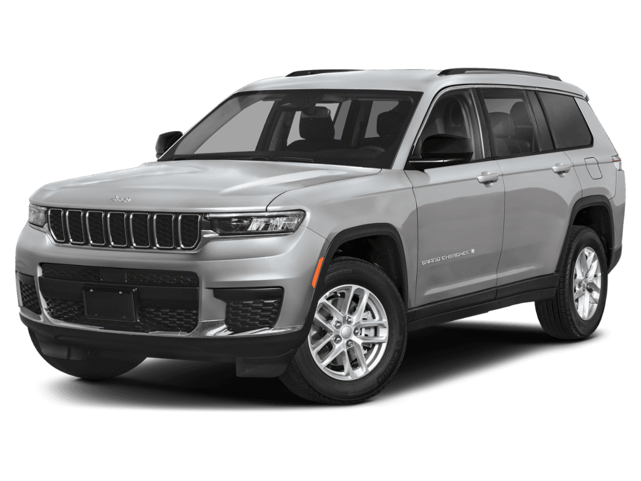 2025 Jeep Grand Cherokee L Laredo X - Front 3/4, facing to the left