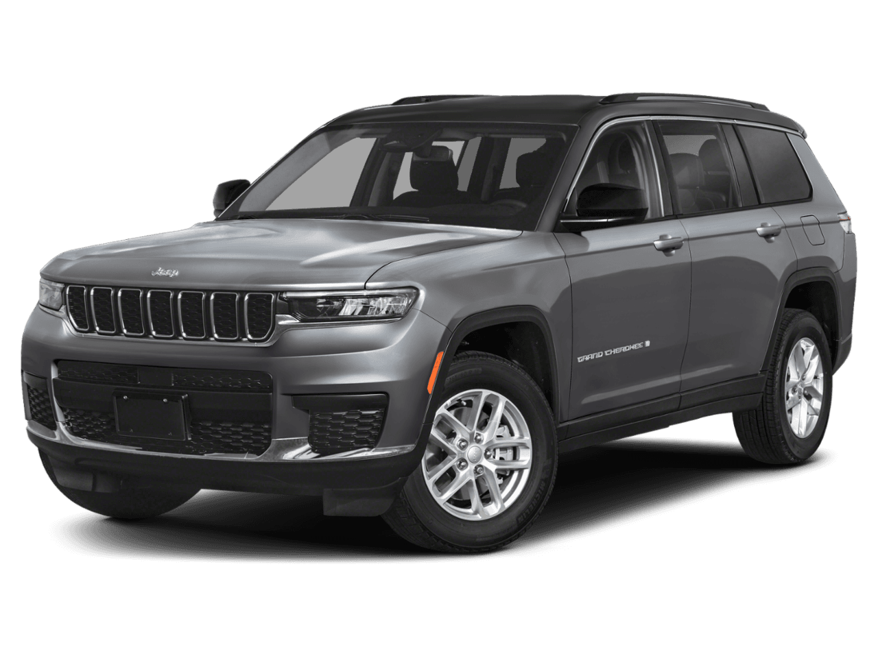 2025 Jeep Grand Cherokee L Summit Reserve - Front 3/4, facing to the left