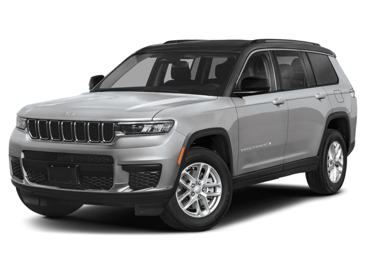 2025 Jeep Grand Cherokee L Summit Reserve - Front 3/4, facing to the left