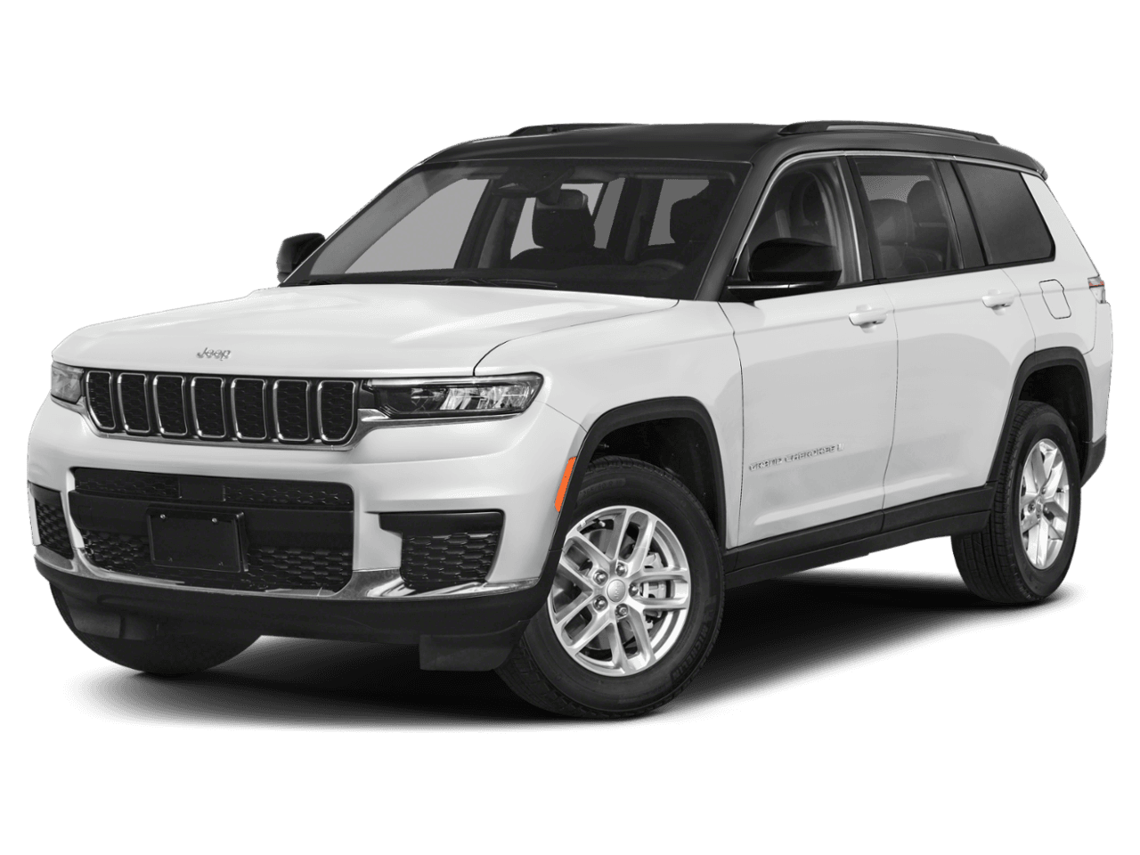 2025 Jeep Grand Cherokee L Summit Reserve - Front 3/4, facing to the left