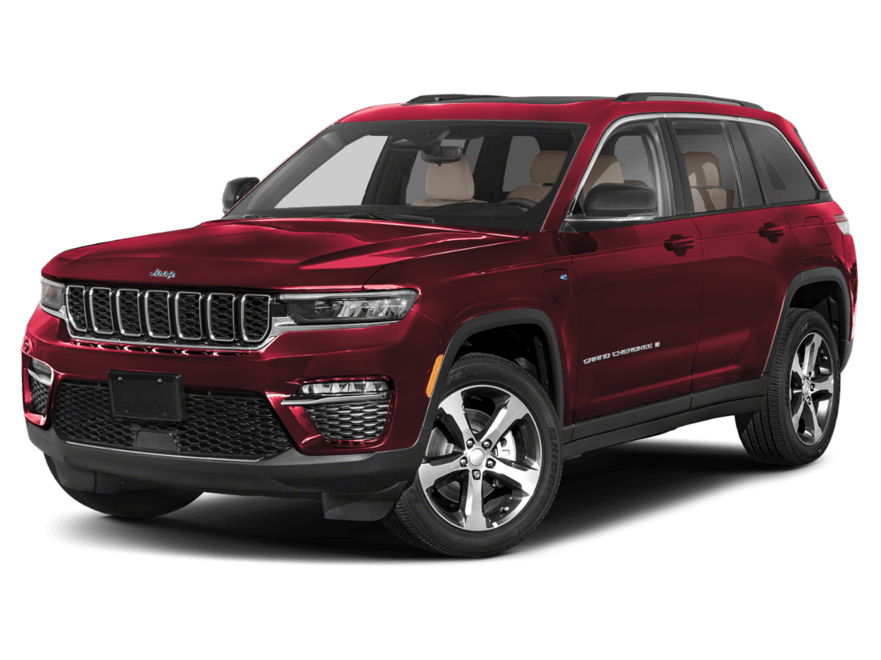 2025 Jeep Grand Cherokee 4xe Anniversary Edition - Front 3/4, facing to the left