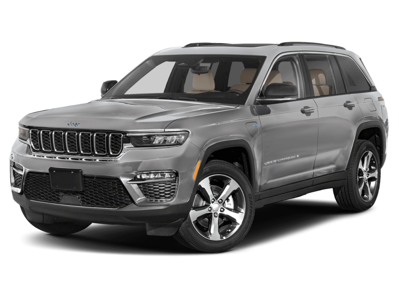 2025 Jeep Grand Cherokee 4xe Anniversary Edition - Front 3/4, facing to the left