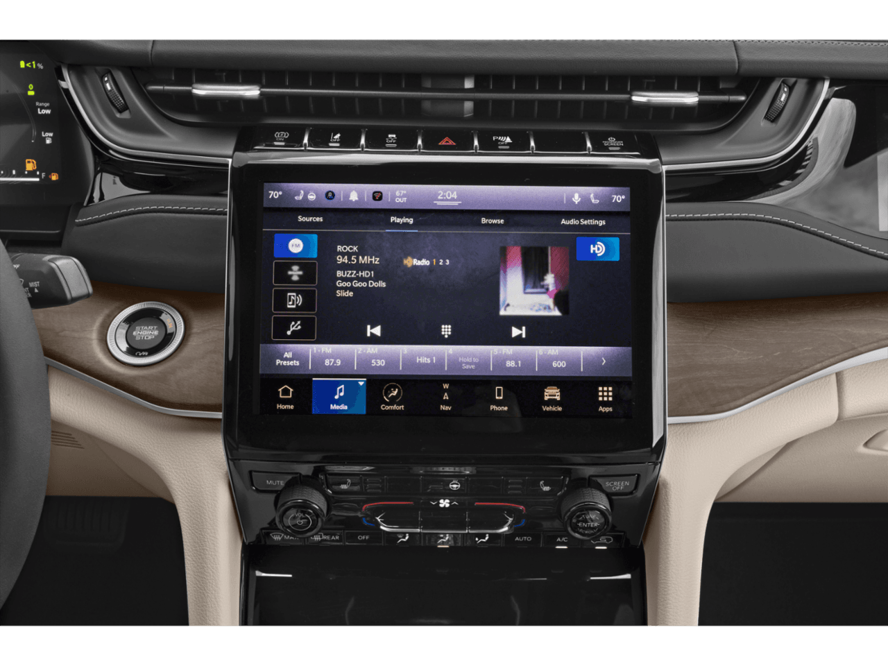 2025 Jeep Grand Cherokee 4xe Anniversary Edition - Interior Stereo System