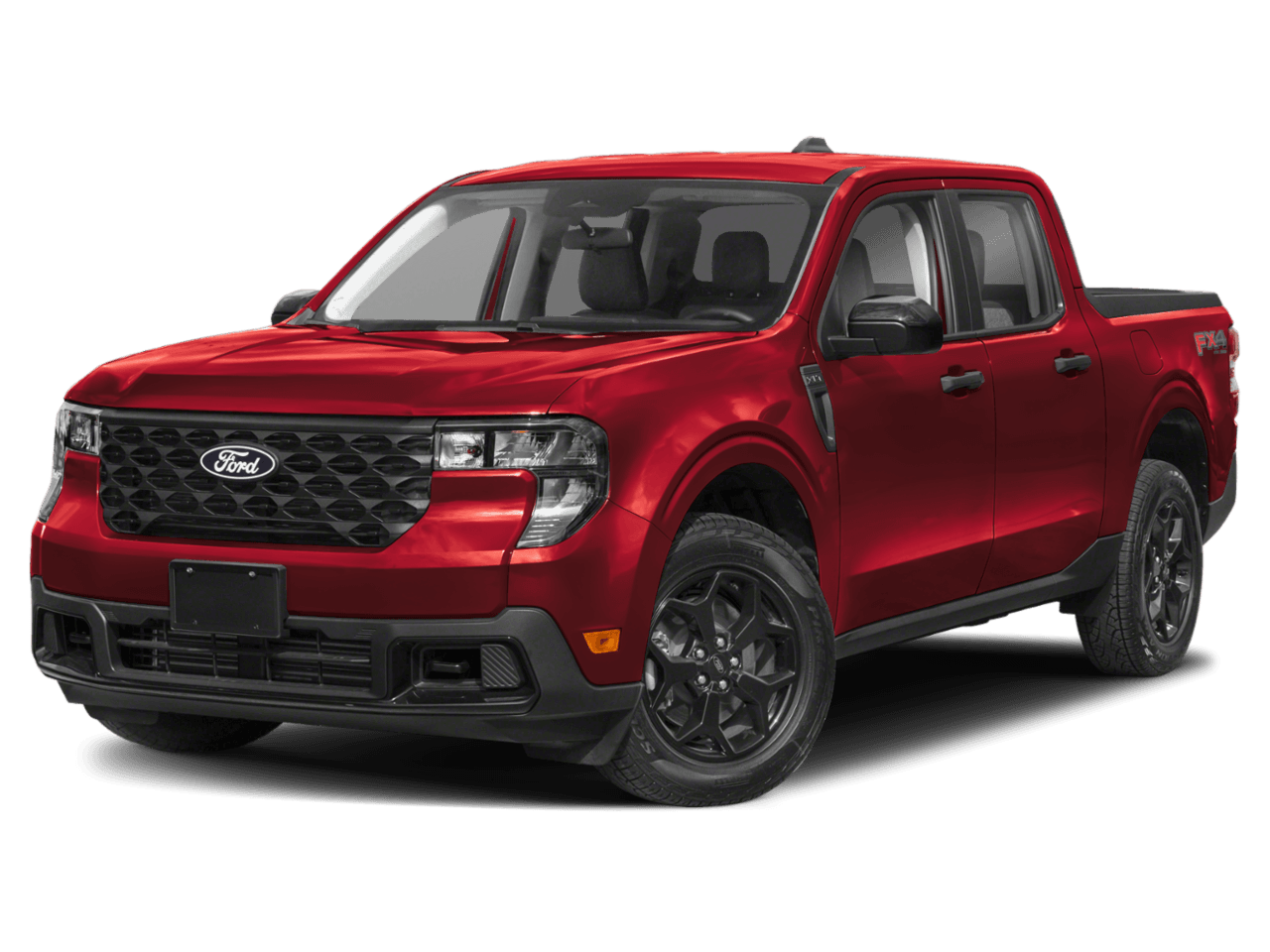 2025 Ford Maverick XLT - Front 3/4, facing to the left
