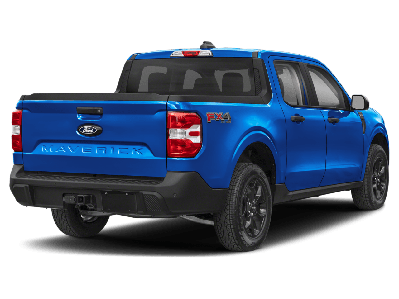 2025 Ford Maverick XLT - Rear 3/4, facing to the right