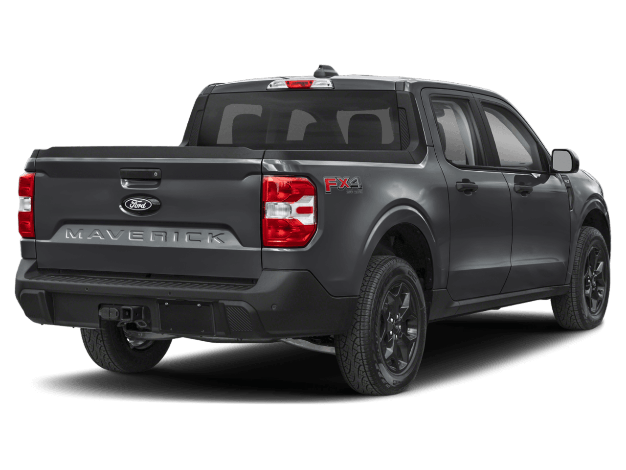 2025 Ford Maverick XLT - Rear 3/4, facing to the right