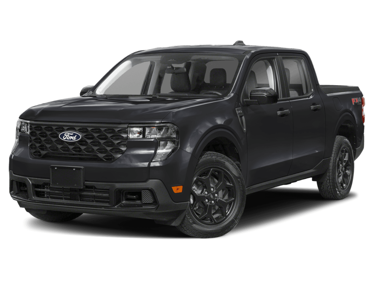 2025 Ford Maverick XLT - Front 3/4, facing to the left