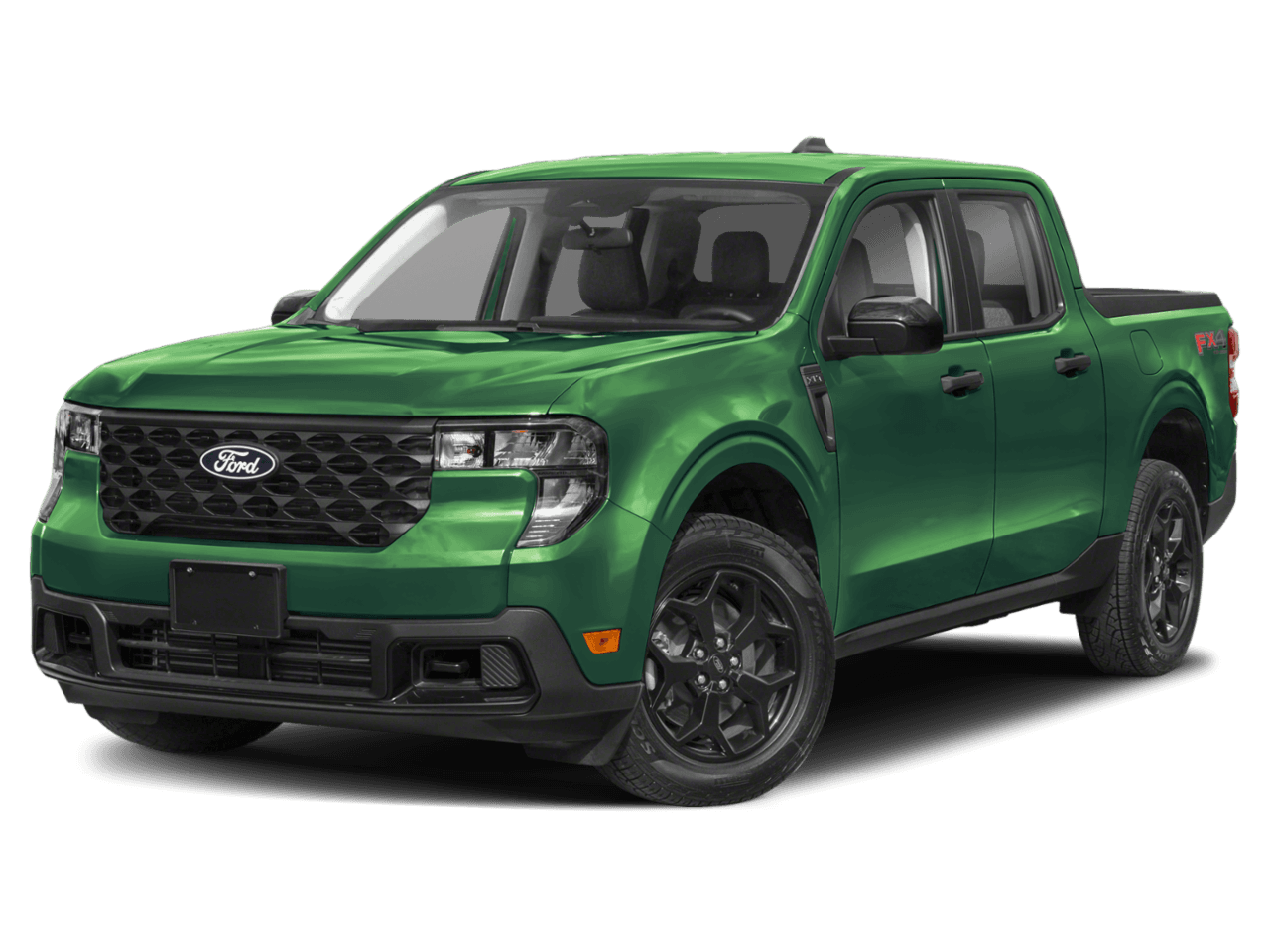 2025 Ford Maverick XLT - Front 3/4, facing to the left