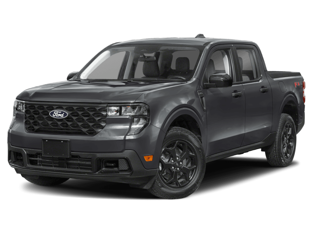2025 Ford Maverick XLT - Front 3/4, facing to the left