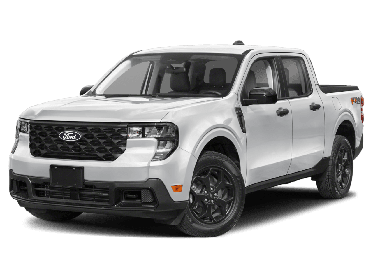 2025 Ford Maverick XLT - Front 3/4, facing to the left