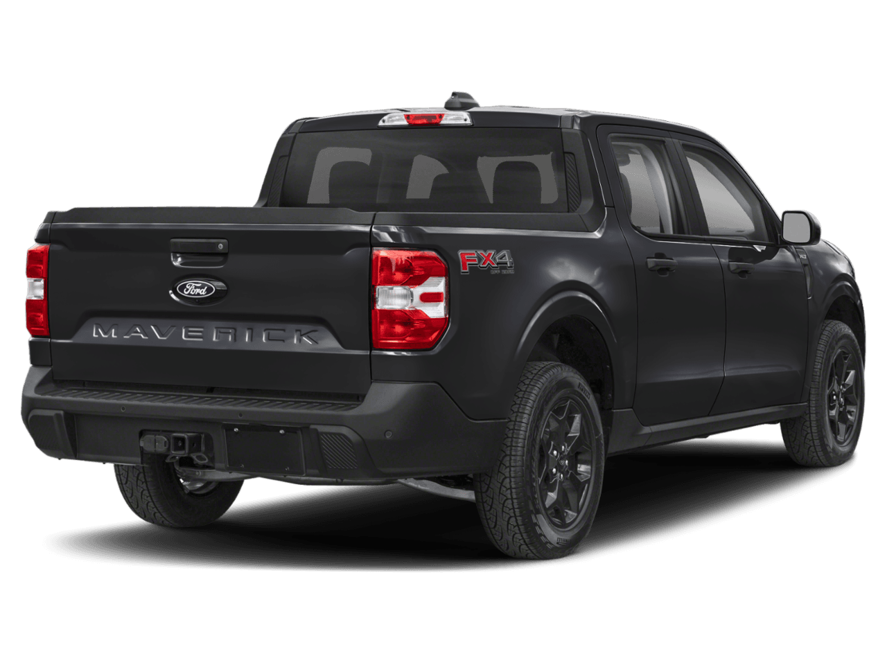 2025 Ford Maverick XLT - Rear 3/4, facing to the right