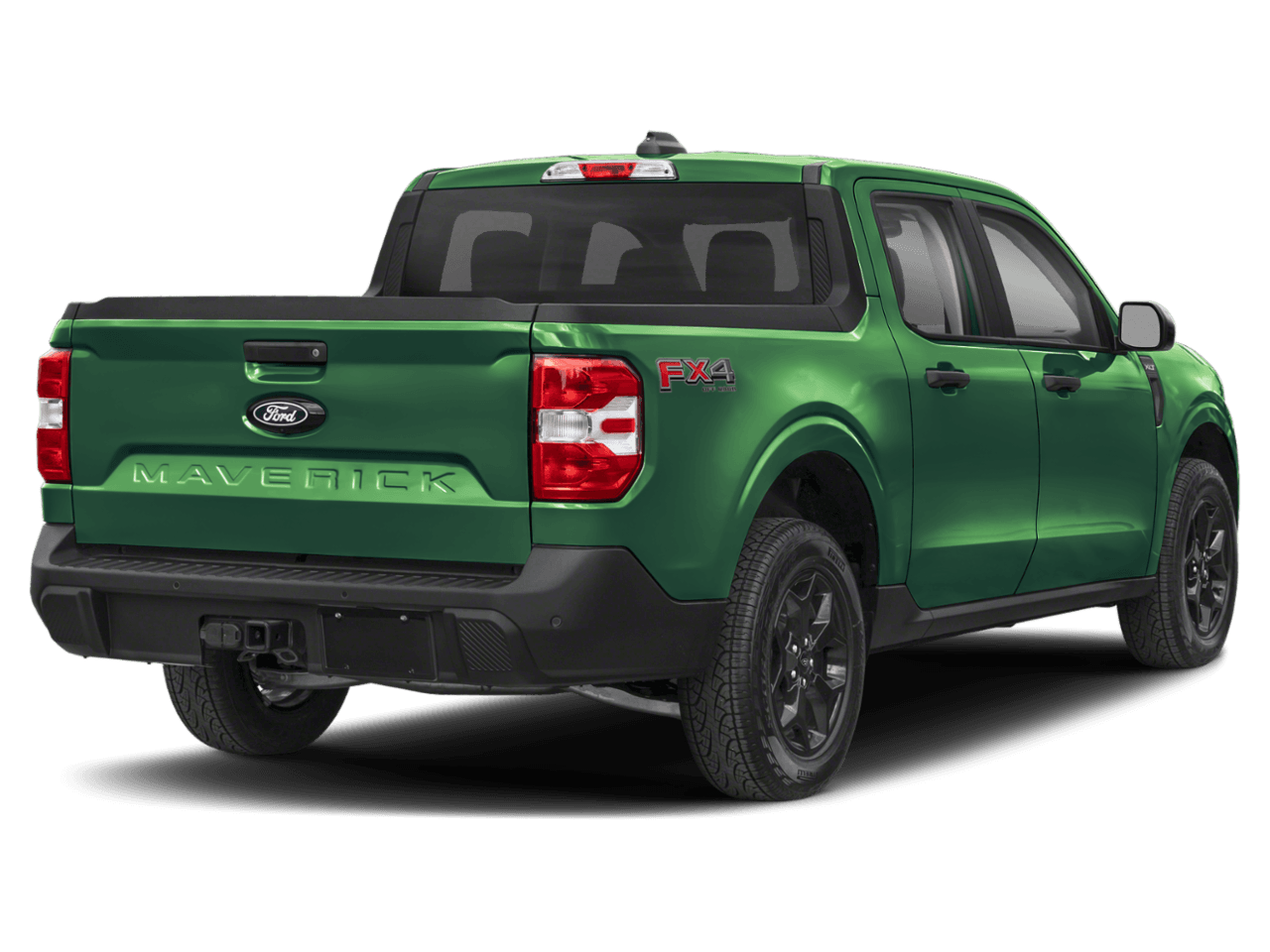 2025 Ford Maverick XLT - Rear 3/4, facing to the right