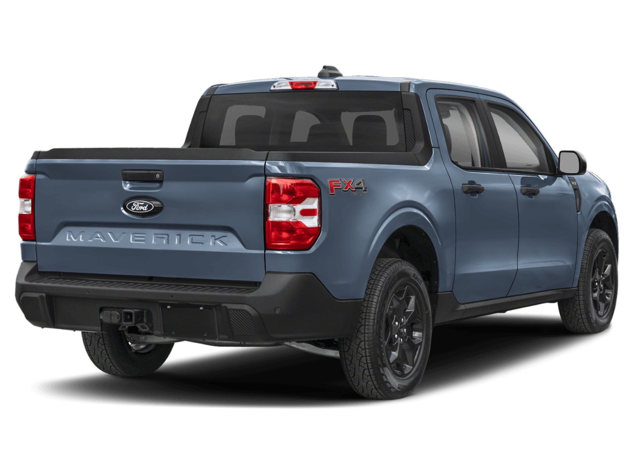 2025 Ford Maverick XLT - Rear 3/4, facing to the right