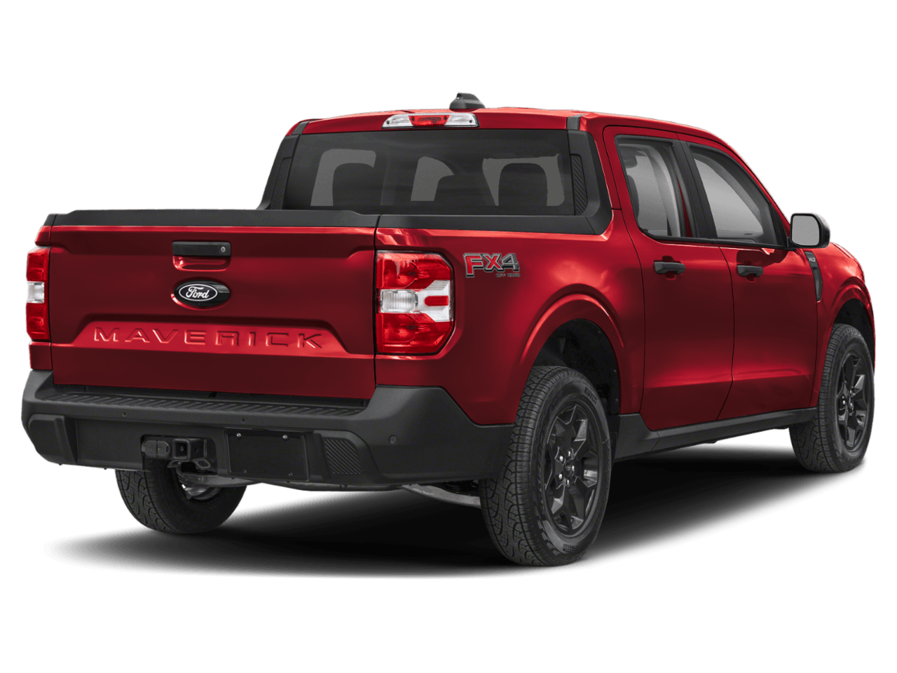 2025 Ford Maverick XLT - Rear 3/4, facing to the right