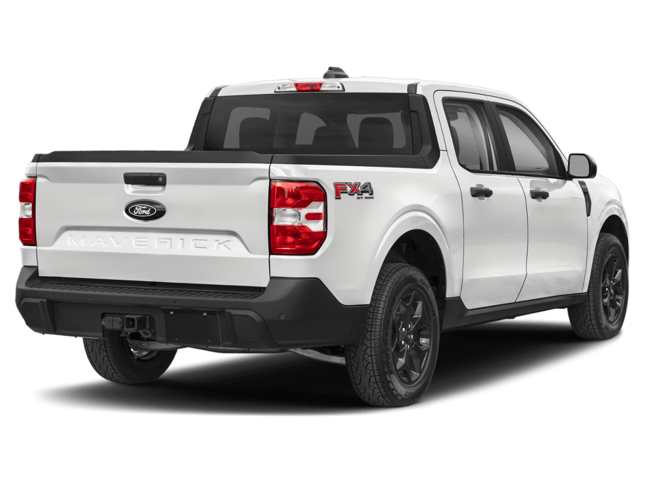 2025 Ford Maverick XLT - Rear 3/4, facing to the right
