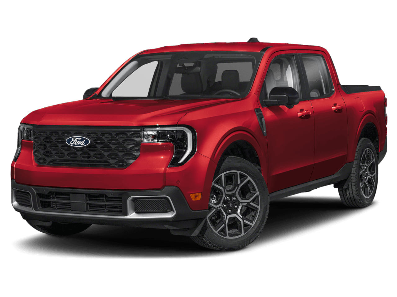 2025 Ford Maverick LARIAT - Front 3/4, facing to the left