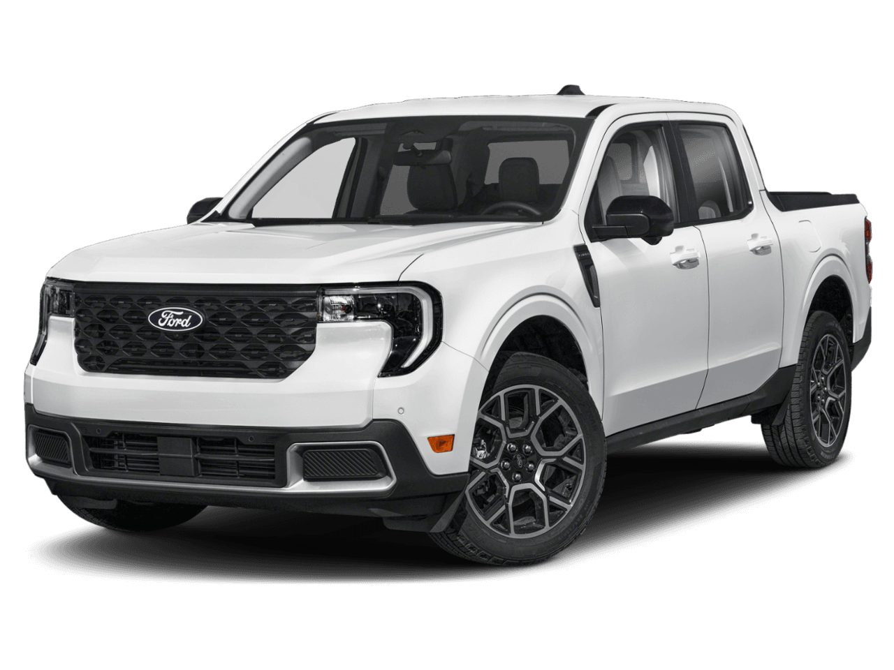 2025 Ford Maverick LARIAT - Front 3/4, facing to the left