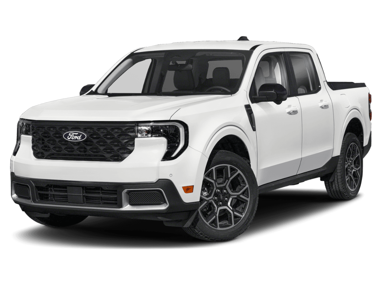 2025 Ford Maverick LARIAT - Front 3/4, facing to the left