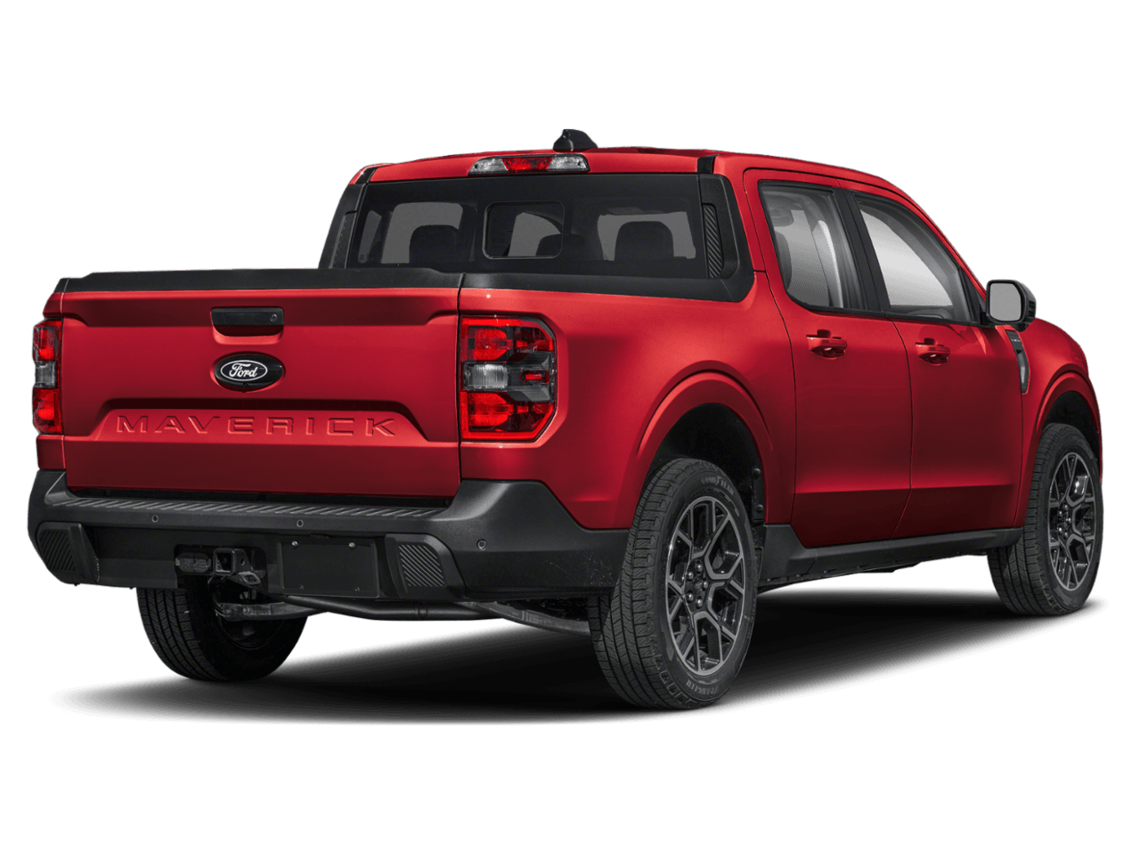 2025 Ford Maverick LARIAT - Rear 3/4, facing to the right