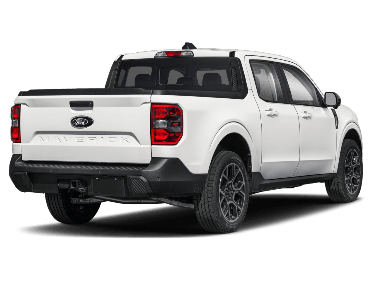2025 Ford Maverick LARIAT - Rear 3/4, facing to the right