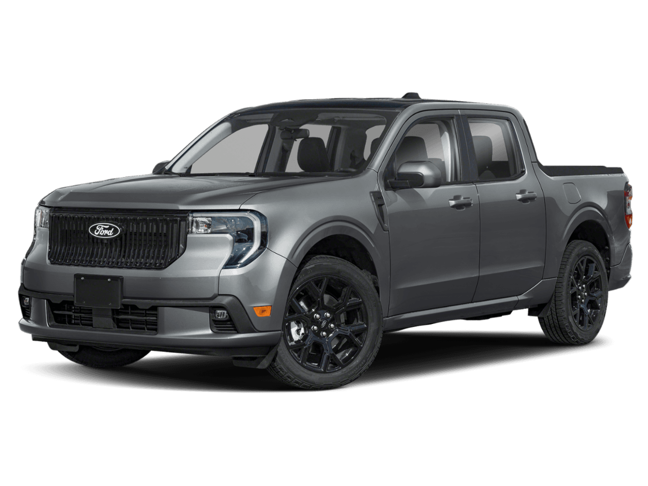 2025 Ford Maverick Lobo - Front 3/4, facing to the left