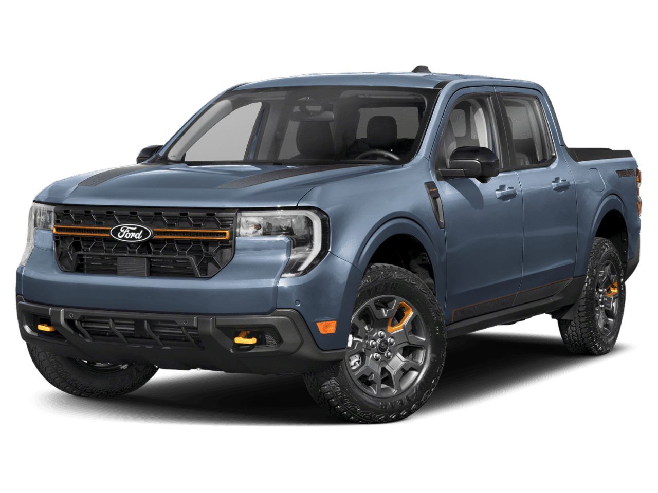 2025 Ford Maverick Tremor - Front 3/4, facing to the left