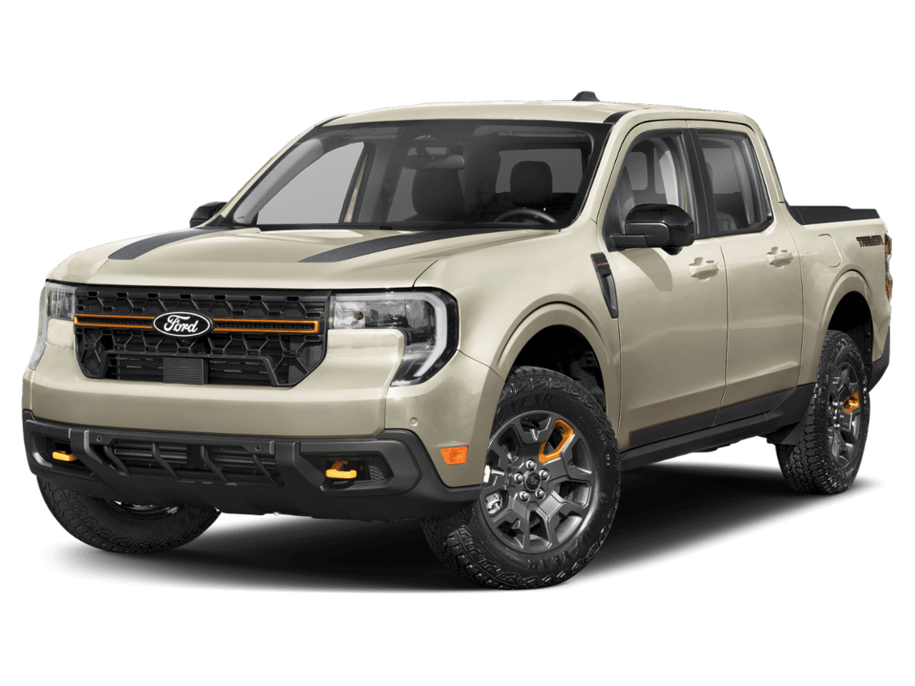 2025 Ford Maverick Tremor - Front 3/4, facing to the left