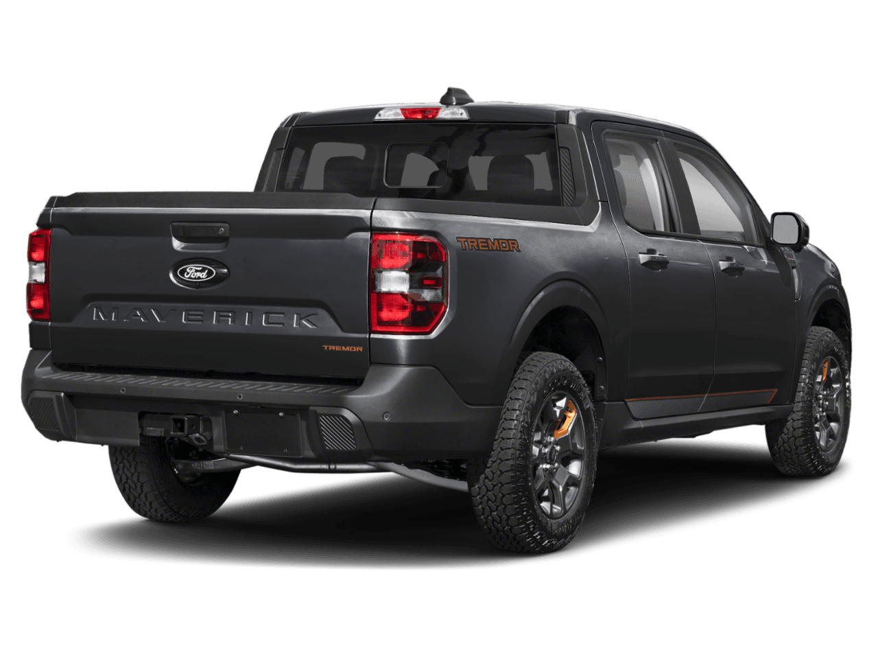 2025 Ford Maverick Tremor - Rear 3/4, facing to the right