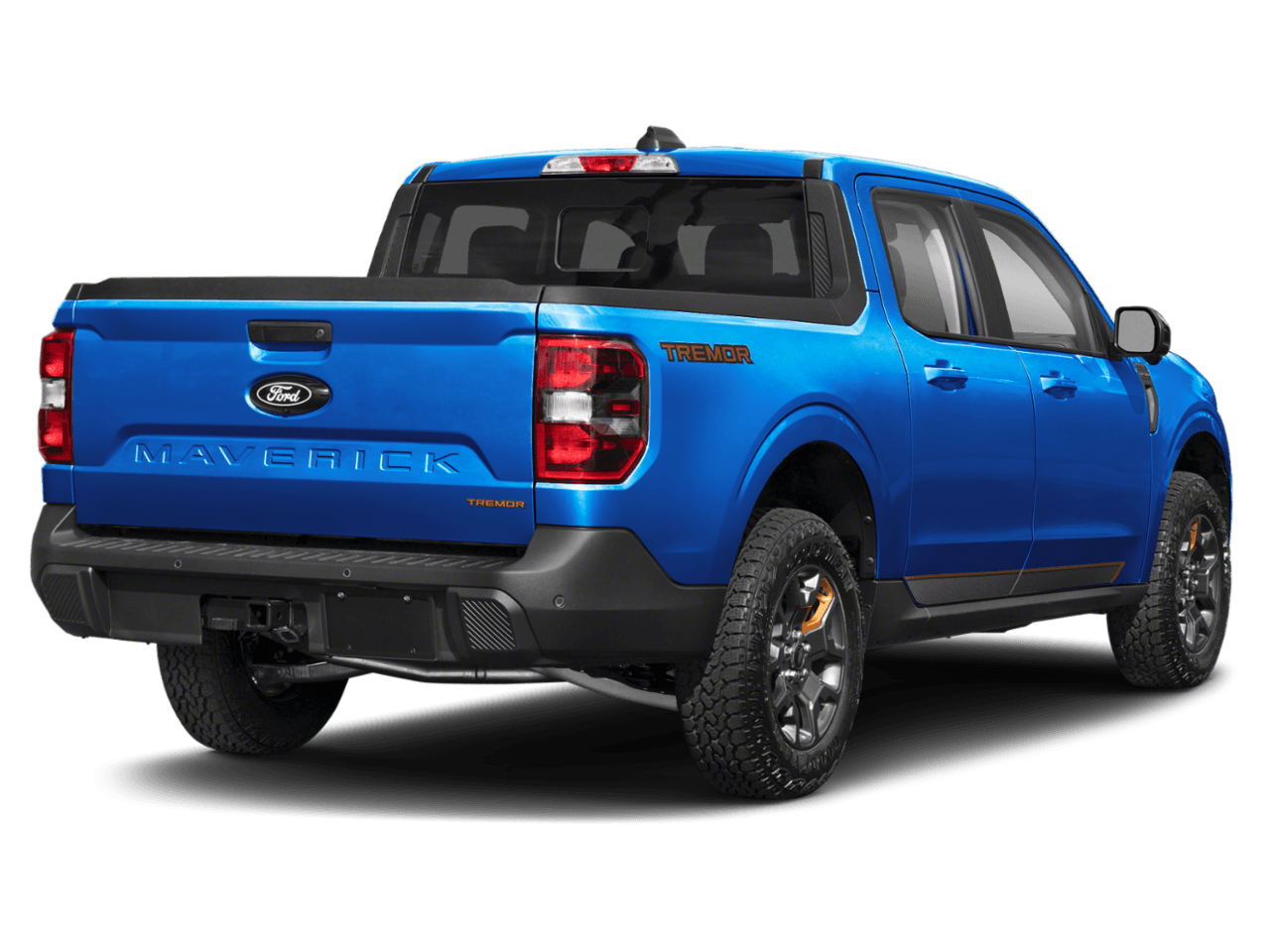 2025 Ford Maverick Tremor - Rear 3/4, facing to the right
