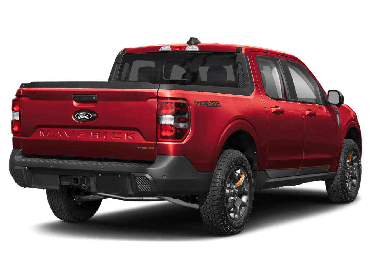 2025 Ford Maverick Tremor - Rear 3/4, facing to the right