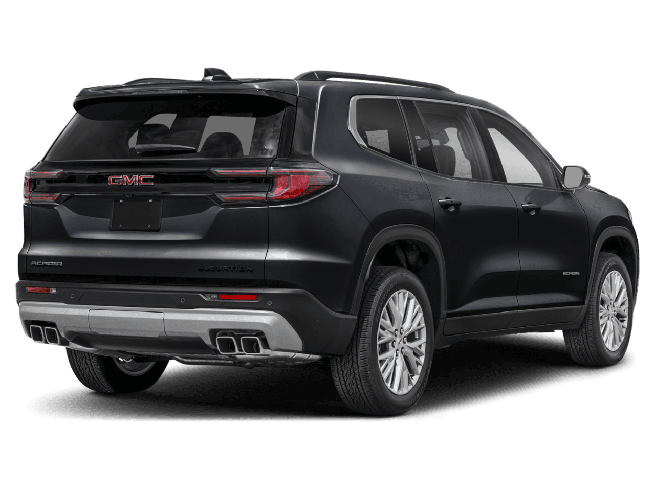 2025 GMC Acadia FWD - Rear 3/4, facing to the right