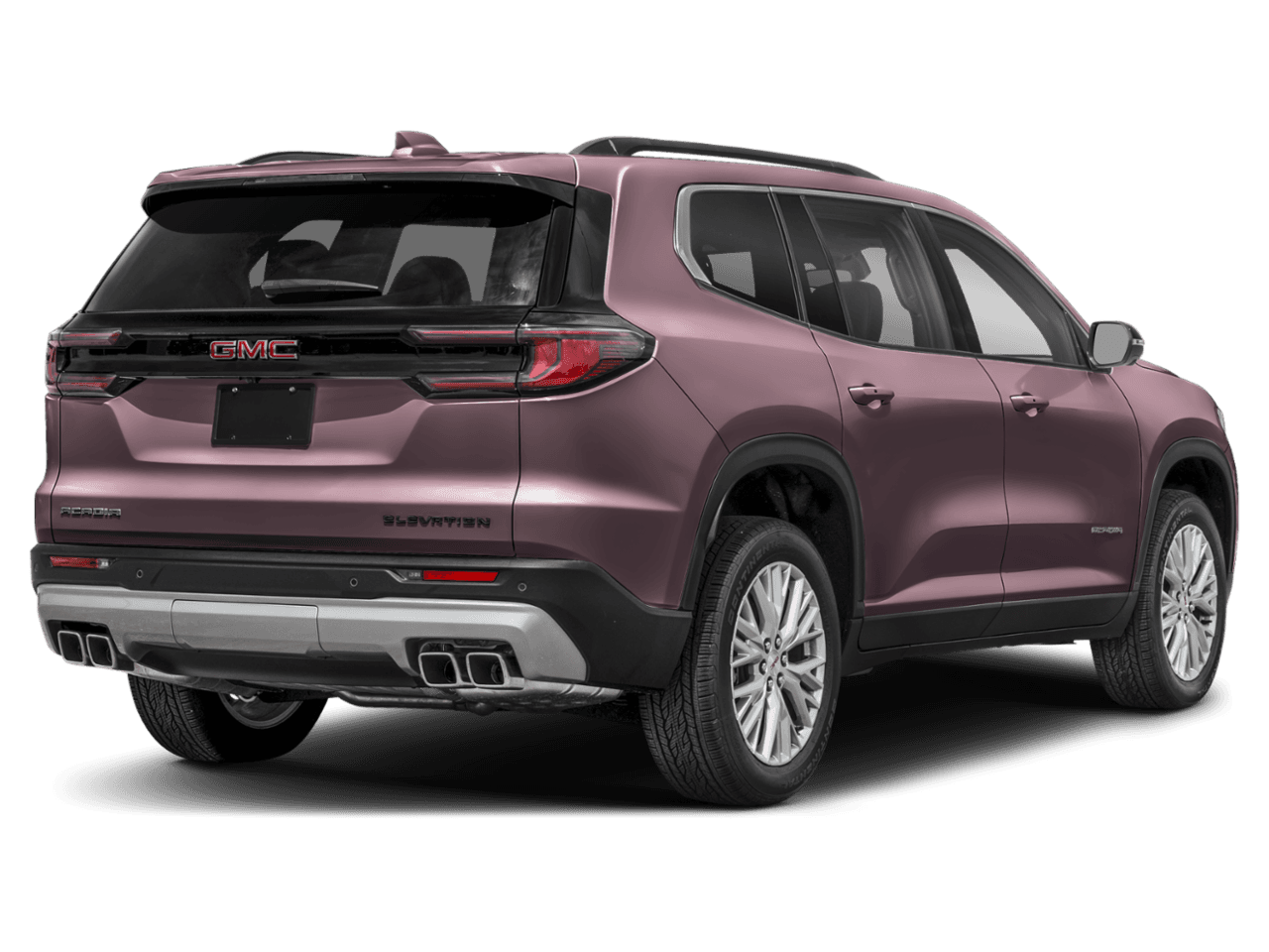 2025 GMC Acadia FWD - Rear 3/4, facing to the right