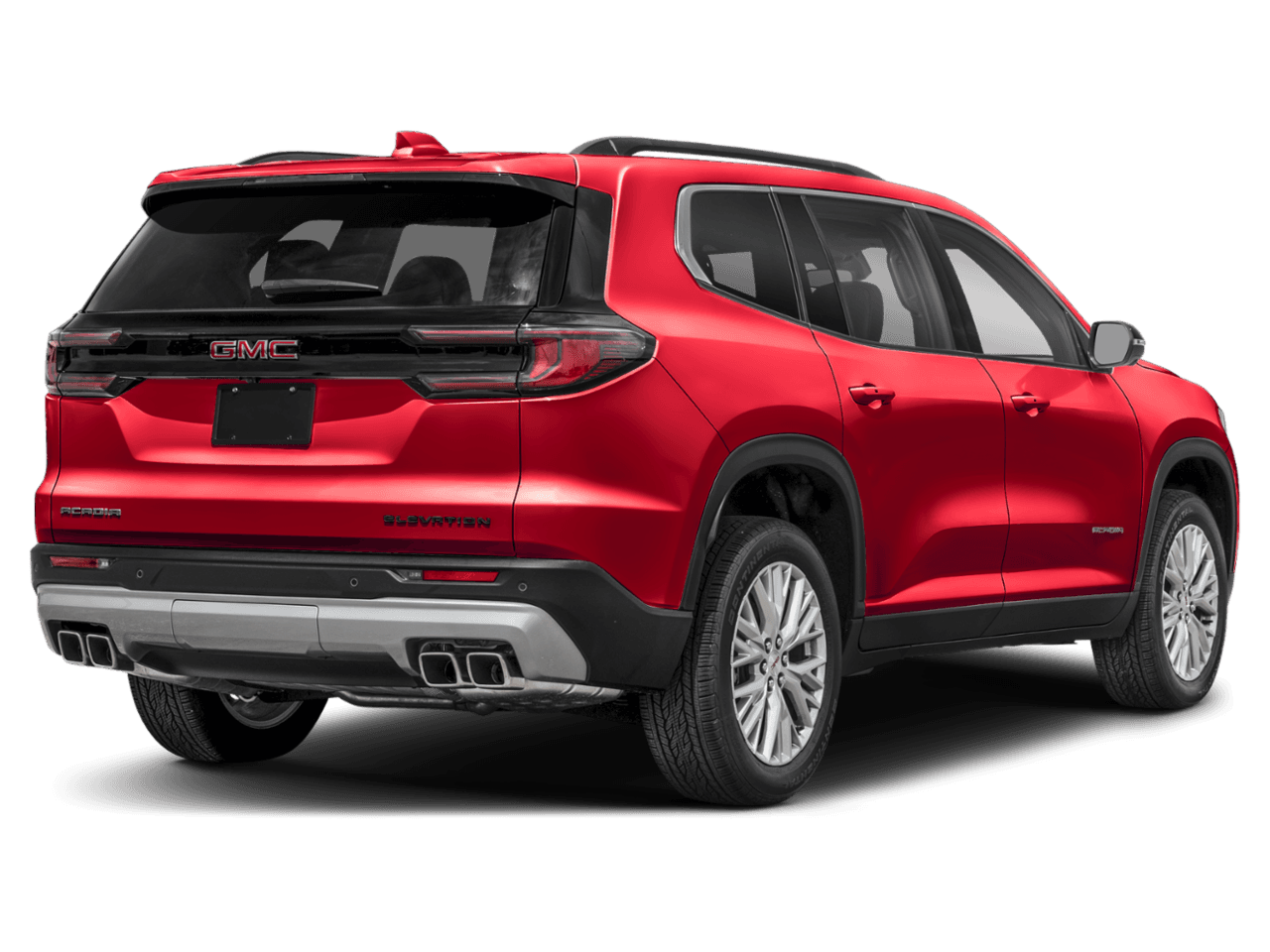 2025 GMC Acadia FWD - Rear 3/4, facing to the right