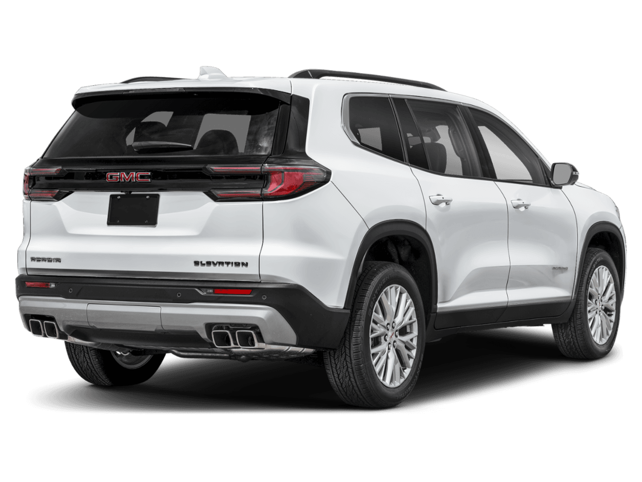 2025 GMC Acadia FWD - Rear 3/4, facing to the right