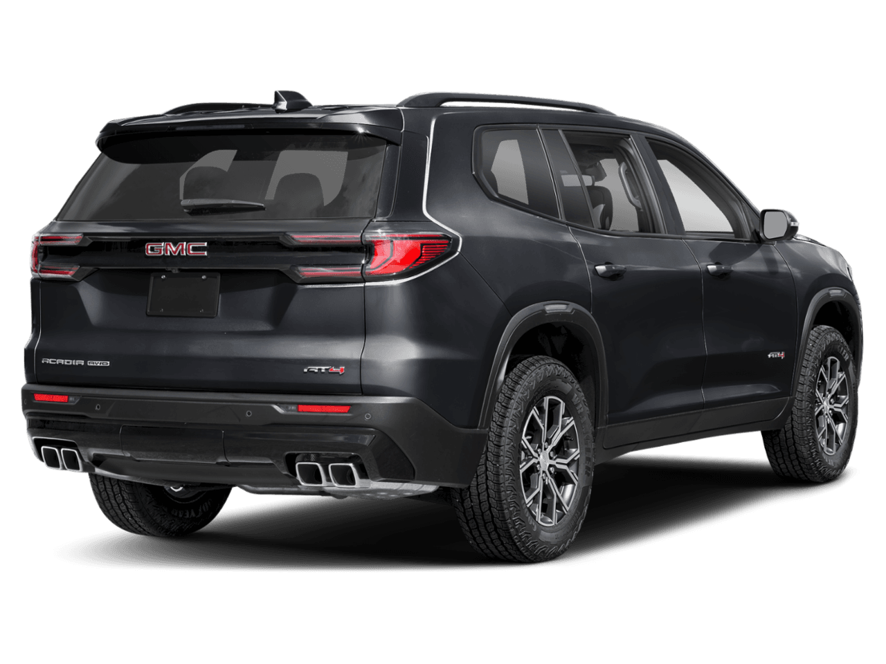2025 GMC Acadia AWD - Rear 3/4, facing to the right